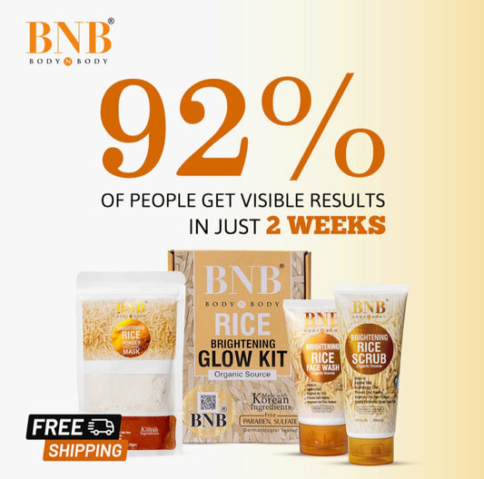 Bright Rice Extract Facial Kit