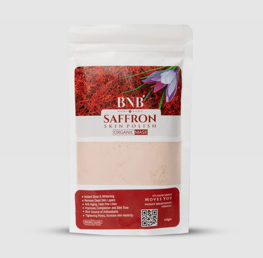 Saffron Brightening Polish Mask